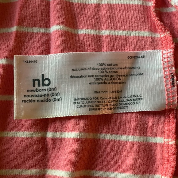 Carter’s footie sleeper with zippers - Picture 4 of 5